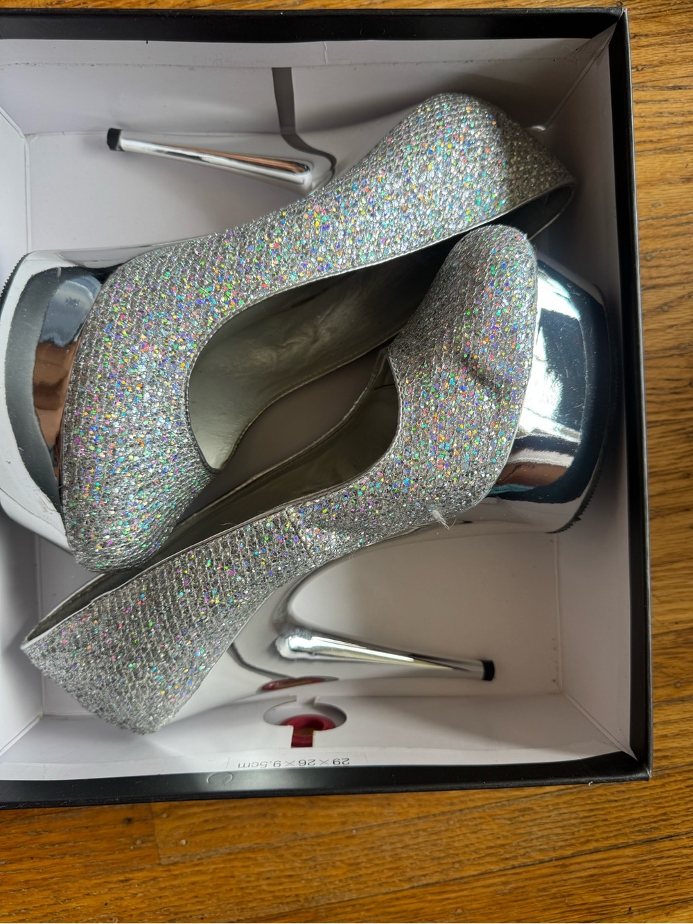 RHINESTONE PLEASER PLATFORMS - Picture 6 of 6